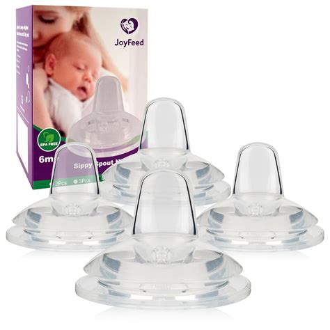 Amazon.com : Sippy Spout Nipples for Philips Avent Natural Baby Bottles ...