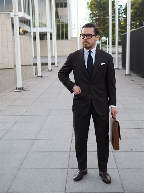 Classic Gray With Brown Penny Loafers Light Grey Suits, Penny Loafers ...