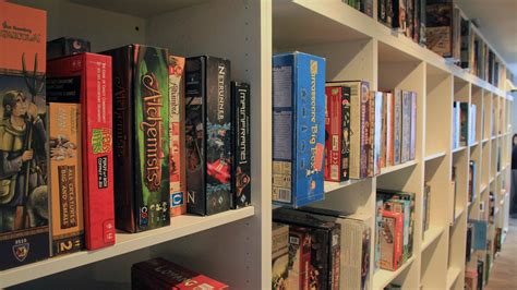 Game Library: The Hexagon Board Game Cafe Edmonton