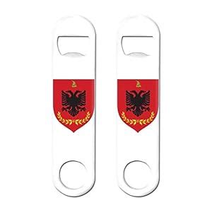 Buy Albania Royal Albanian Army Eagle Stainless Steel Flat Bottle ...