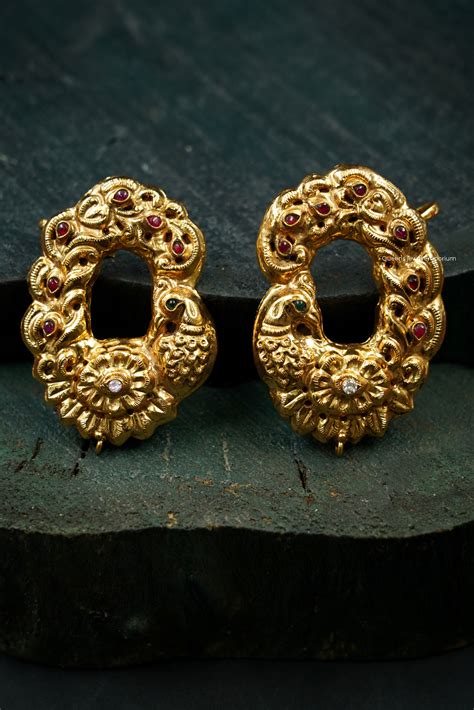 Chettinad Peacock Ear Cuff – Queens Jewel Emporium