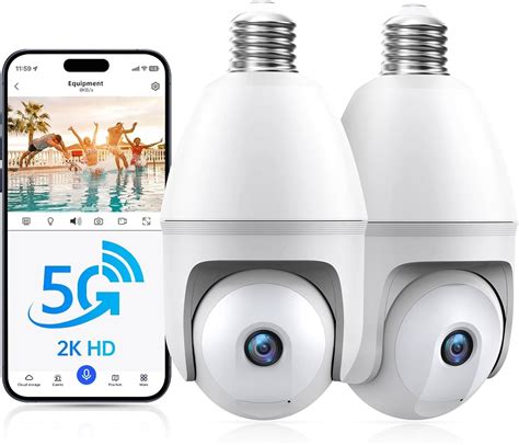 Amazon.com : STARSCOPE Sentinel Camera Bulb - 360 HD Video Night Vision ...