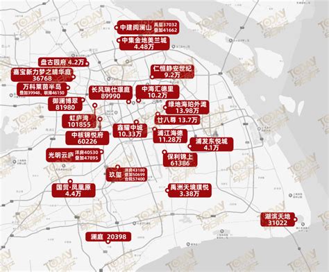 首发！上海+环沪20区县250板块房价地图（2020年7月）_均价