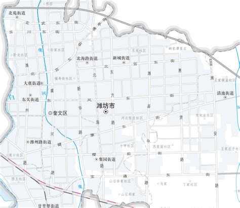 你家和单位在哪个街道？最新潍坊分街道区划地图 - 知乎