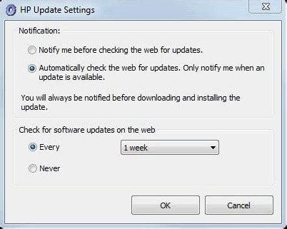 HP Software Update 的图像结果