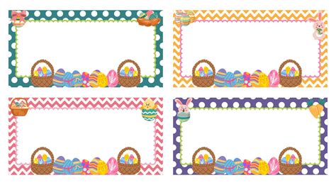 8 best printable easter name tags pdf for free at – Artofit
