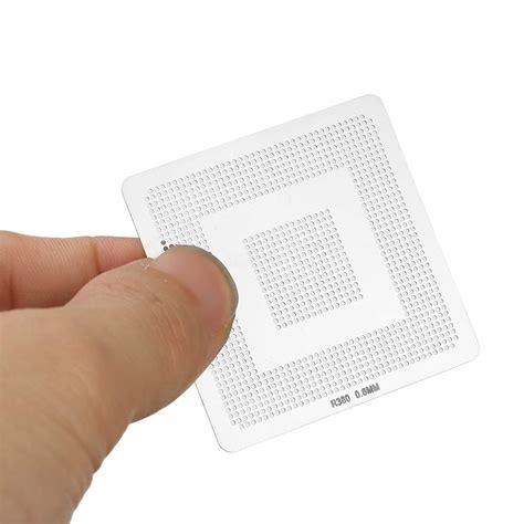 Stainless Steel 33 Pcs BGA Reballing Stencils, Repair Tools BGA ...