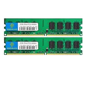 Amazon.in: Buy Rasalas DDR2 800 PC2-6400 DDR2 4GB Kit (2x2GB) DDR2-800 ...