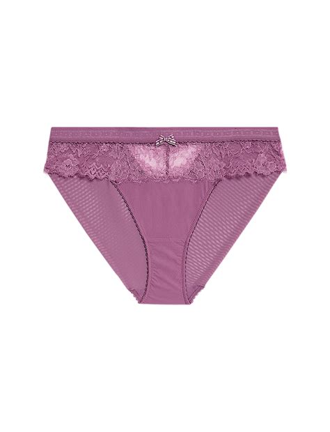 Buy Anna Lace High Leg Knickers at Marks & Spencer