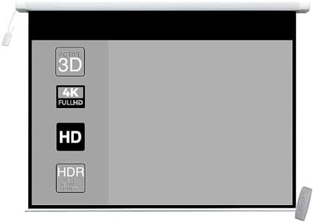 BIG VUE Motorized Projector Screen with ALR Grey Fabric | Electric ...