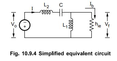 Hartley Oscillator - Transistorised, Derivation of Frequency ...