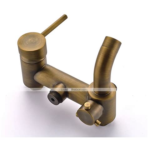 Vintage Shower Faucet Set 8" Shower Head, Shower System Retro Rainfall ...