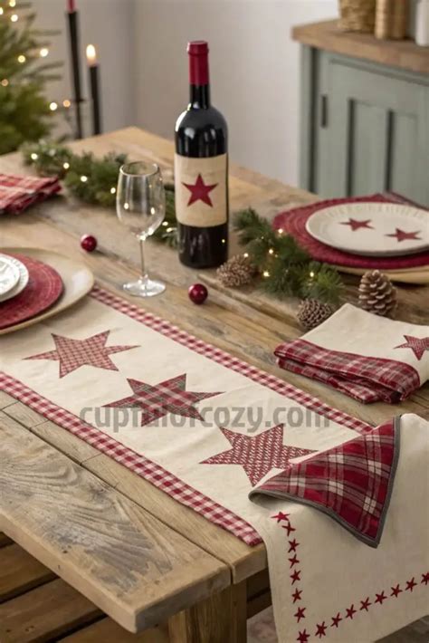 Image result for Rustic Christmas Table Runner