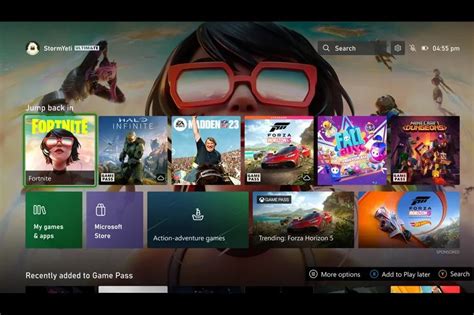 Image result for Xbox UI Android