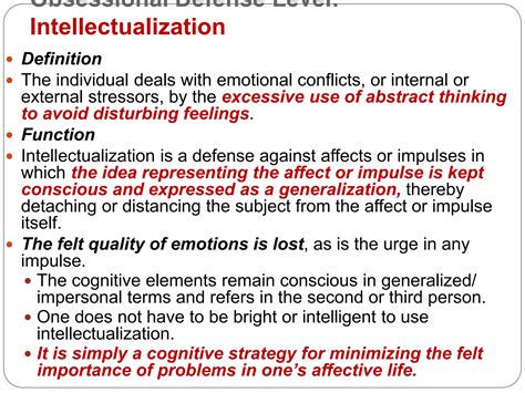 3.Defense mechanisms-Obsessional Defense Level.pptx