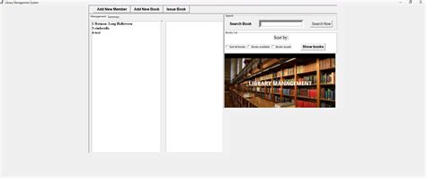 Library Management Program in Python 的图像结果