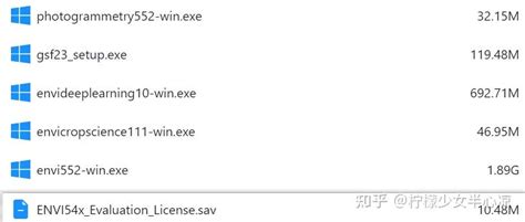 Envi Program 的图像结果
