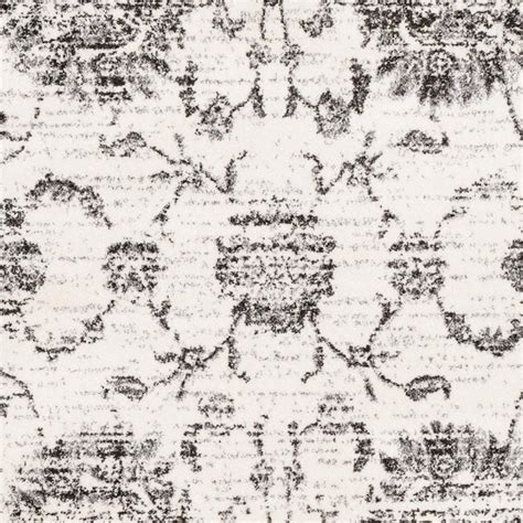 Surya Baylee 8 x 11 Gray Indoor Medallion Oriental Area Rug in the Rugs ...