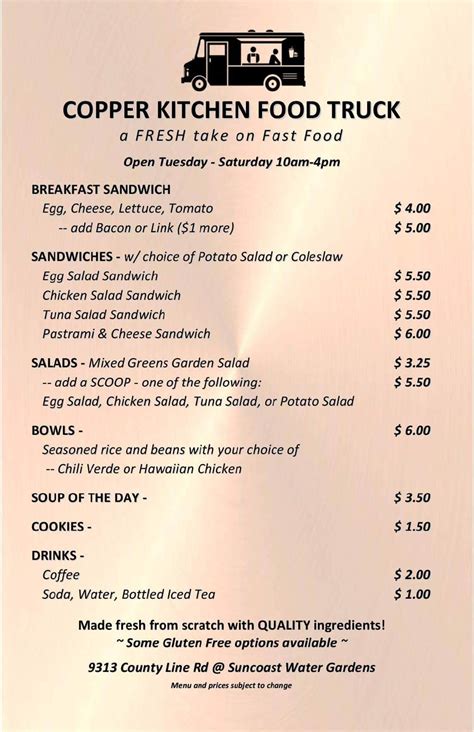 Copper Hop Food Truck at Michael Partin blog