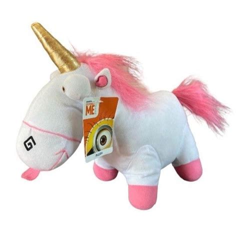 Fluffy Unicorn Despicable Me Stuffed Animal