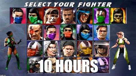 Ultimate Mortal Kombat 3 (Arcade) - Character Select Theme Extended (10 ...