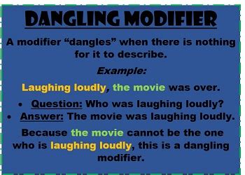 Dangling Modifier Examples in Literature 的图像结果