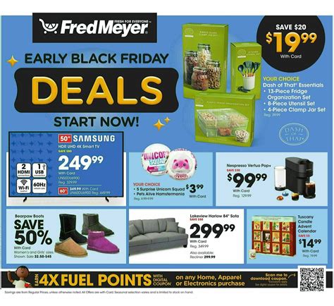 Fred Meyer Home & Apparel Weekly Ad & Specials from November 20