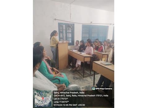Govt. Degree College : Sainj ( Kullu )