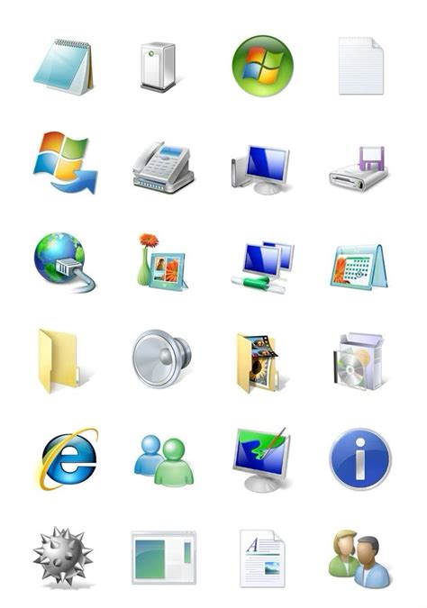 Windows 7 Vista Icons Frutiger Aero Digicore | Tempo di avventura ...