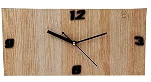 Buy Stockyhut MDF Wooden Clock for Bedroom, Kitchen, Livingroom,Office ...