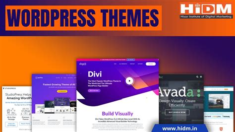 Do you know about Website Template and WordPress Themes? - HiDM