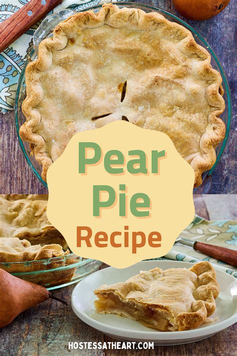 Recipe for Pear Pie 的图像结果