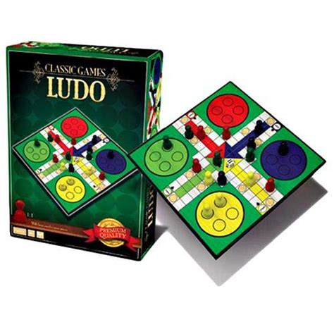 Merchant Ambasador Classic Wood Ludo Parcheesi St002 Board Game ...