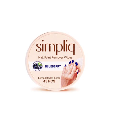 Nail Remover Wipes | Musk Melon, Blueberry, Rose | Hydrogenated Castor ...