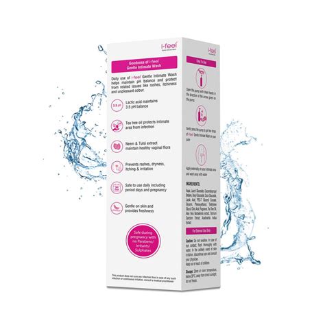 Buy i-Feel Gentle Intimate Wash Sensitive Cleanser Online - Wellify.in