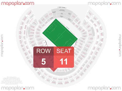 New York Yankee Stadium detailed interactive seating chart with seat & row numbers - MapaPlan.com