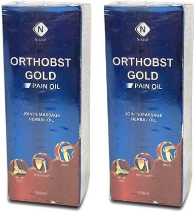 Nukind Orthobst Gold Pain Oil for Joints Liquid - Buy Baby Care ...