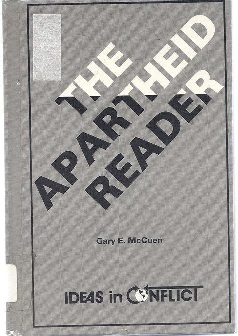 Buy The Apartheid Reader (Ideas in Conflict) Book Online at Low Prices ...