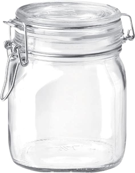 Bormioli Rocco SYNCHKG009319 B0727PL21D Fido Glass Canning Jar Italian ...