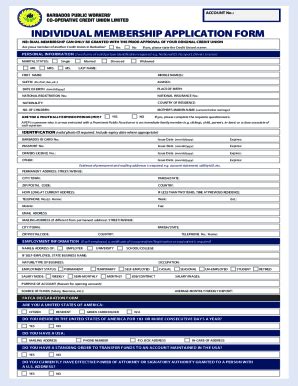 BB BPWCCUL Individual Membership Application Form 2020-2026 - Fill and ...