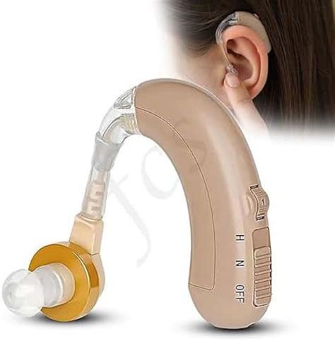 FCS C-109 Rechargeable Behind The Ear (BTE) Hearing Aid Machine For Old ...