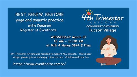 4th Trimester Az Tucson Village - REST, RENEW, and RESTORE, 3844 E Pima ...