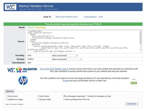 Image result for W3C Markup Validation Service HTML5