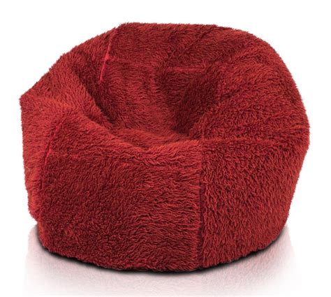 Hülle Bezug Sitzsack Island Mini Shaggy ohne Füllung weich Sitzkissen ...