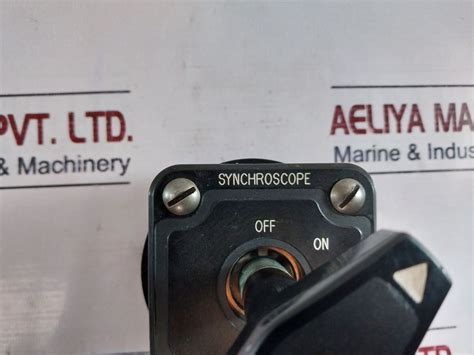 Electroswitch 2424E Synchroscope Rotary Switch – Aeliya Marine Tech