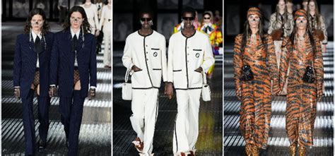 Gucci Creates History As 68 Pairs Of Identical Twins Walk The Ramp At ...