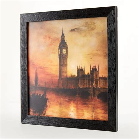 Buy Corsica Aura Clock Tower Picture Frame - 35x35cm from Home Centre ...