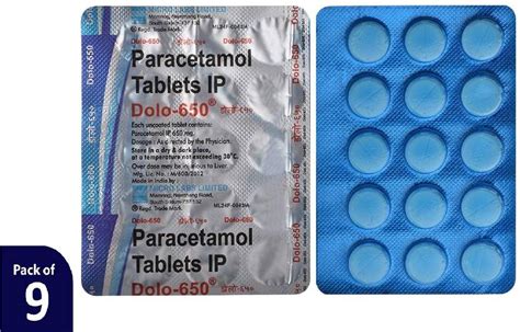 Dolo 650 Tablets Price in India - Buy Dolo 650 Tablets online at ...