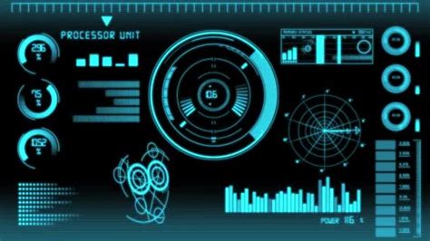 Futuristic Technology Interface Computer Data Screen 的图像结果