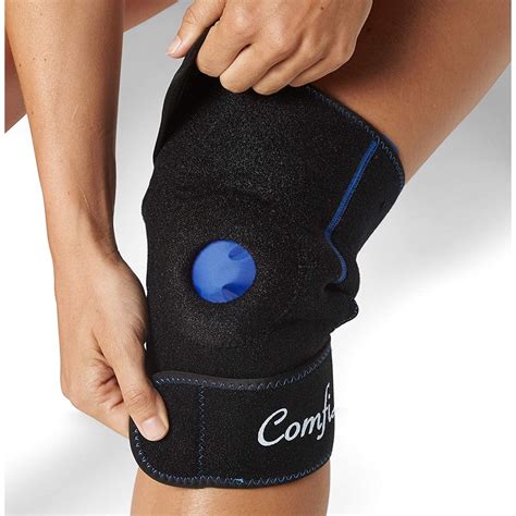 ComfiLife Knee Ice Pack with Wrap – Knee Brace – Reusable Hot & Cold ...